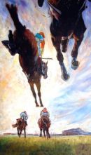 The High and The Mighty Cheltenham (edition400)available in two sizes regular (300x500) £120 or large 550x920 £245